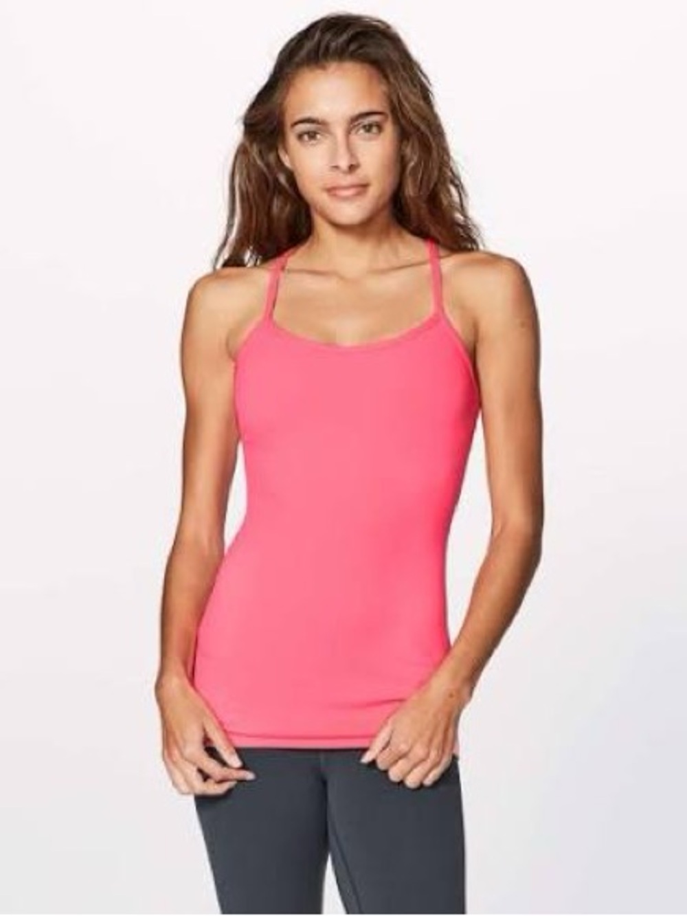 Lululemon Y Tank Top pink